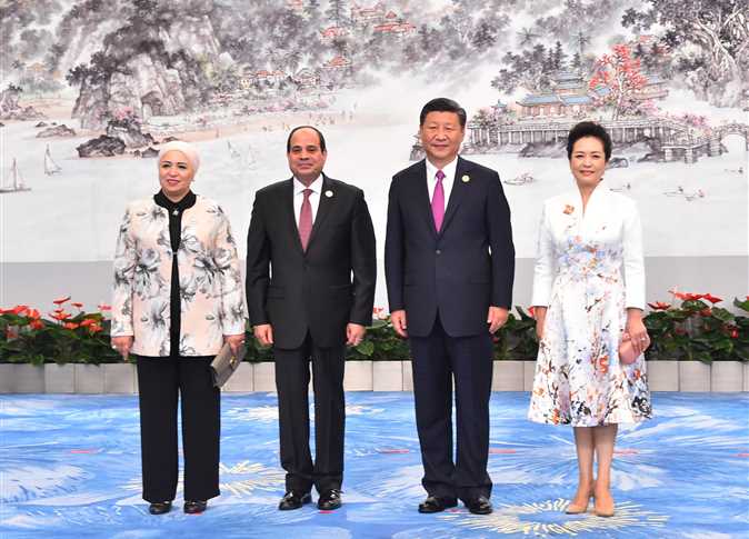 Egypt’s first lady makes first international appearance at BRICS
