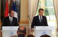 Macron: Fighting terrorism is part of Egypt's human rights