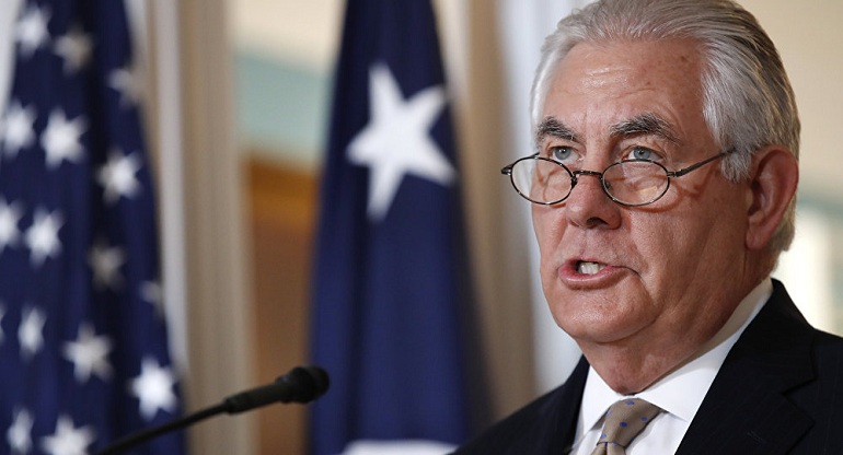 Tillerson: Israelis and Palestinians will determined the final decision on the status of Jerusalem