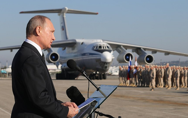 Putin orders the Russian troops to withdrawal from Syria
