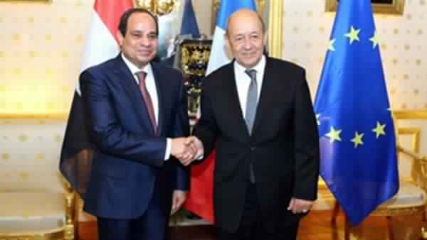 Sisi to meet French minister of defence
