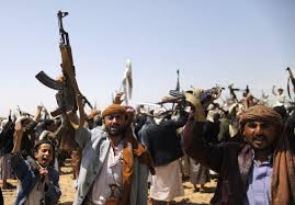 Houthi militant strikes  “Yemen today” channel