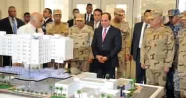 Sisi opens main phase of renovating Maadi Armed Forces Medical Complex