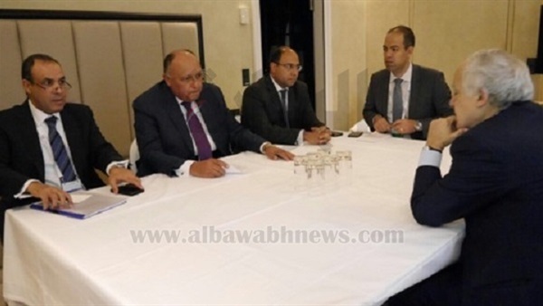 Sameh Shukri meets UN envoy to Libya in Munich