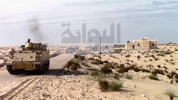 Photo: The Military operation “Sinai 2018” against terrorism