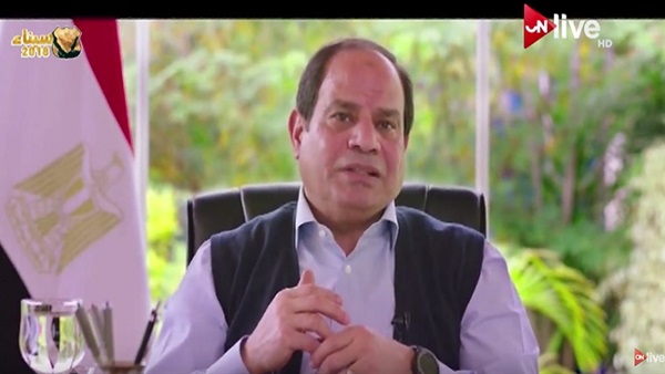 Live: Sisi talks to the Egyptians in the program 