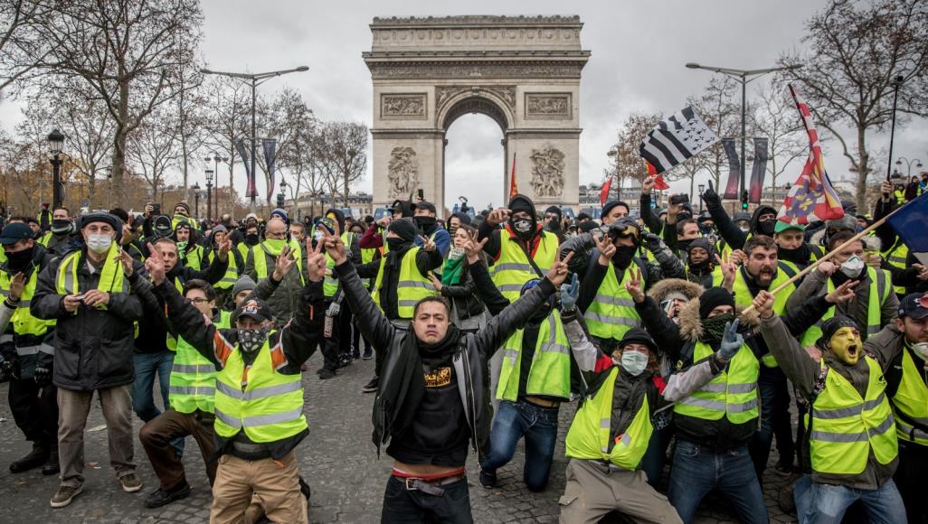 Yellow Vests Hold 25th Week of Protests in Paris