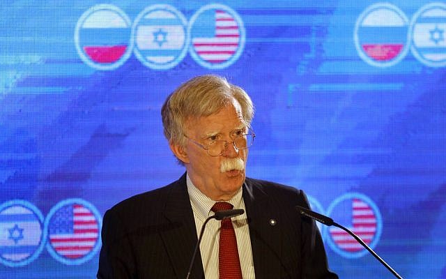 Iran just has to walk through open door to enter negotiations with US, Bolton says