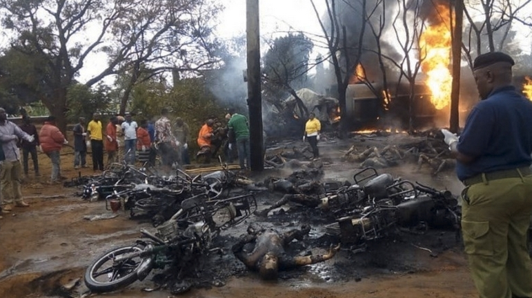 Fuel tanker blast kills 57 in Tanzania