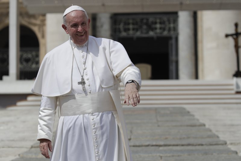 Pope gets stuck in Vatican elevator, firefighters rescue him