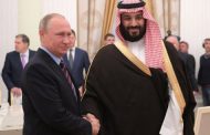 Saudi Arabian Crown Prince, Russian President meet in Riyadh