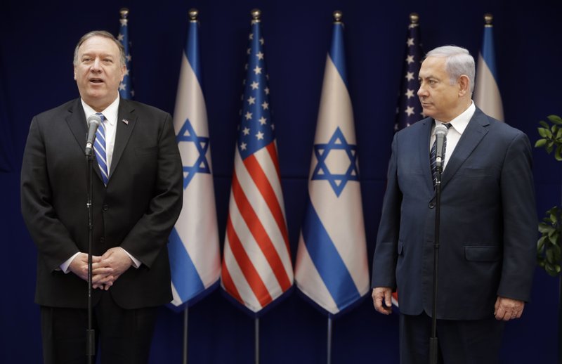 Pompeo seeks to reassure Israel amid Syria turmoil