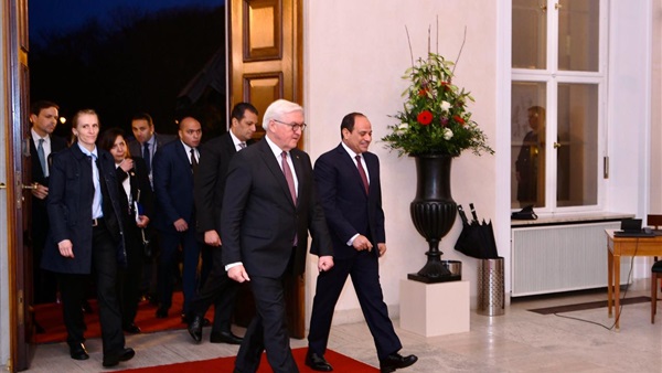 President Sisi on his fourth historic visit to Germany