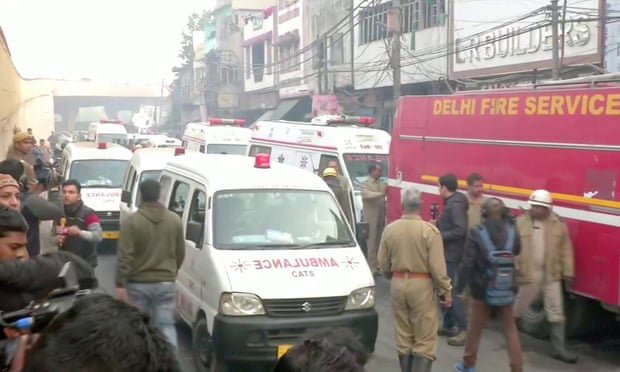 43 dead in 'horrific' factory blaze in Delhi