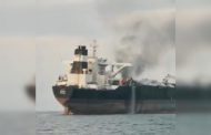 Crew of Panama-flagged oil tanker rescued after fire off Sharjah coast