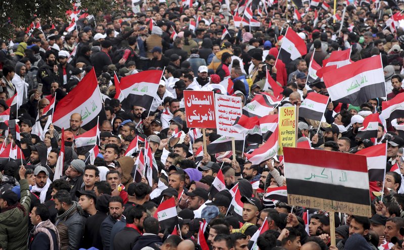 Thousands turn up for ‘million’ Iraq rally against US troops
