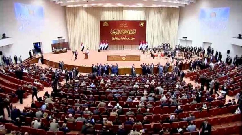 Iraqi Emergency parliament session after the US airstrike in Baghdad killed Qassem