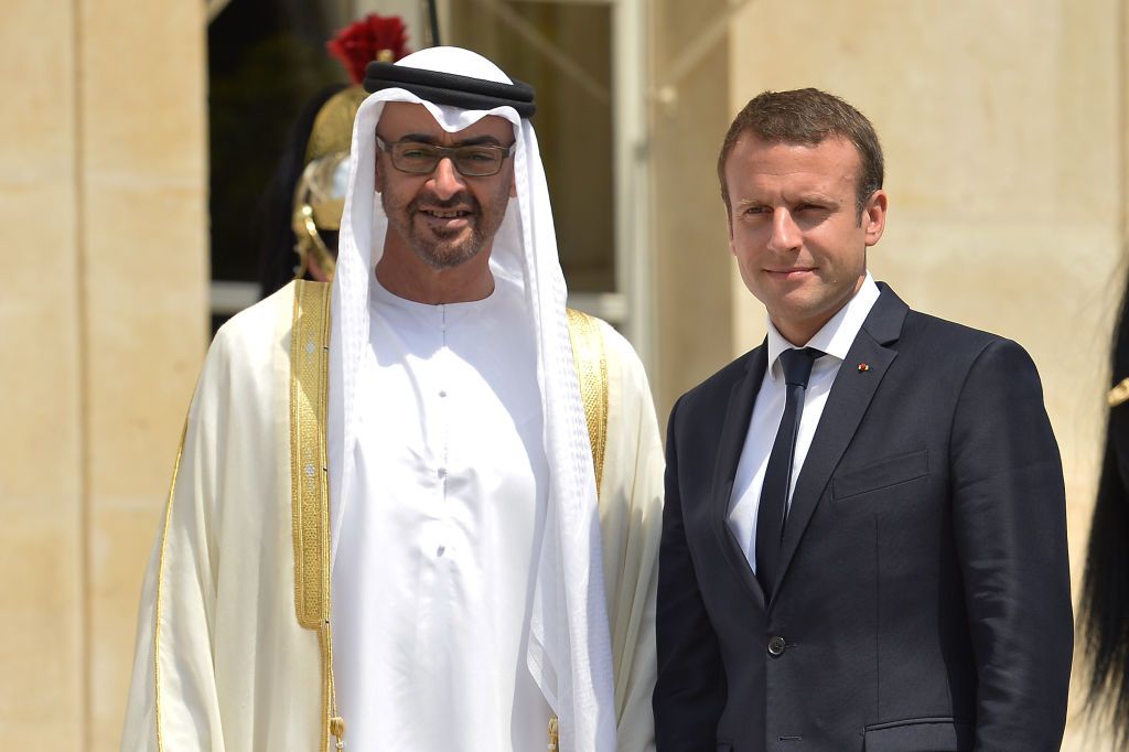 Mohamed bin Zayed receives French President's phone call