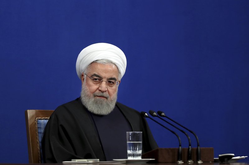 Iran’s president: Trump doesn’t want war ahead of 2020 vote
