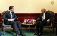 Ghani meets the Prime Minister of the Netherlands in Munich