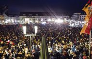 Germany shooting: chants of 'Nazis out' at vigils after gunman kills nine