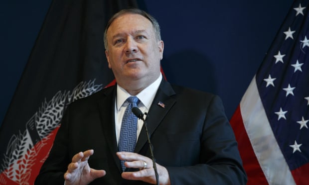 Pompeo arrives in Kabul to try to revive flagging Afghan peace talks