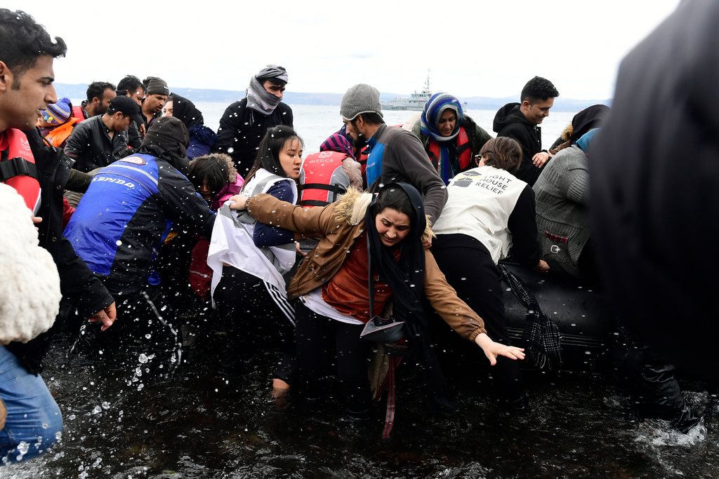 Resolving migrant border crisis is contingent on EU help in Syria, Erdogan says