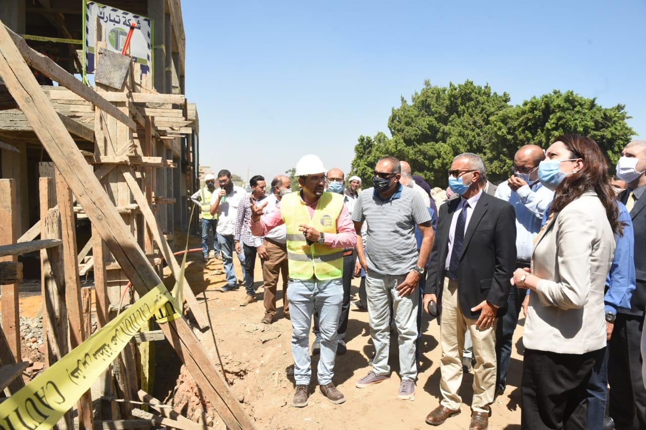 EU, French Development Agency delegation tours urban development projects in Giza