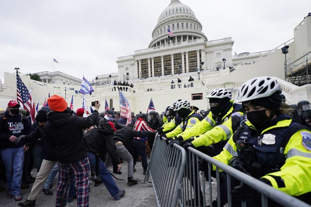 Trump supporters storm US Capitol, clash with police