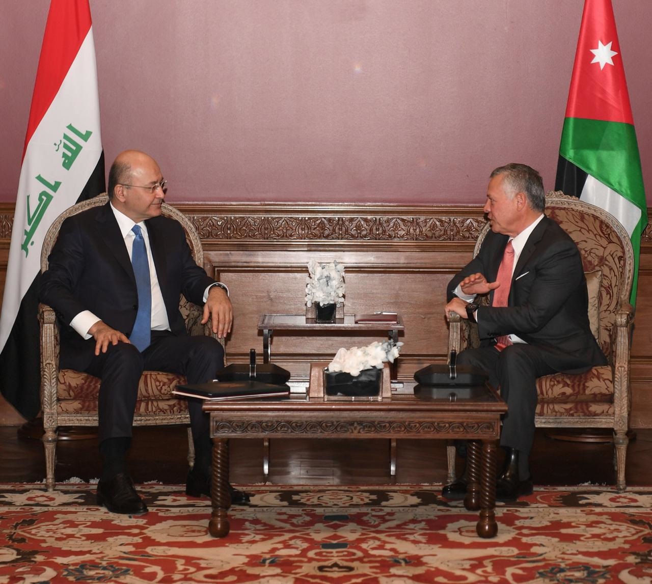 Jordan, Iraq Agree to Cooperate in Trade, Energy Fields