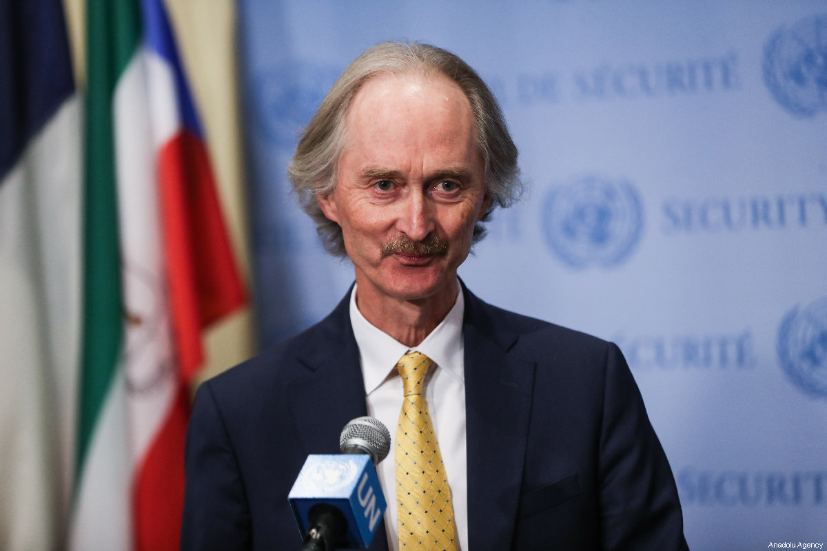 UN Envoy Urges Moscow to Ensure Success of Syria’s Constitutional Committee Meetings