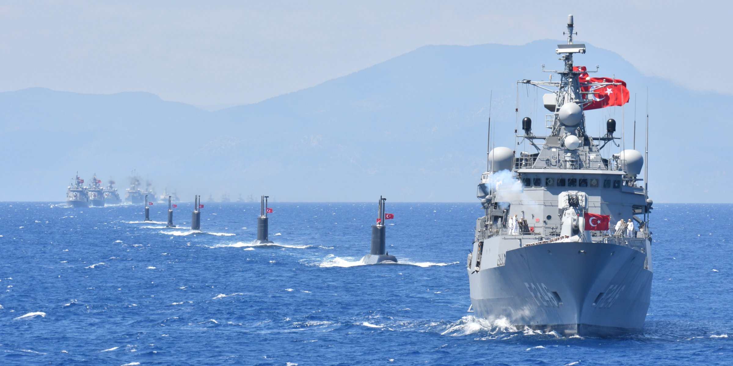 New provocation: Turkey staging naval drills in Aegean Sea