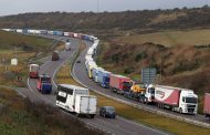 Lorries queue up at German-Czech border after virus checks introduced
