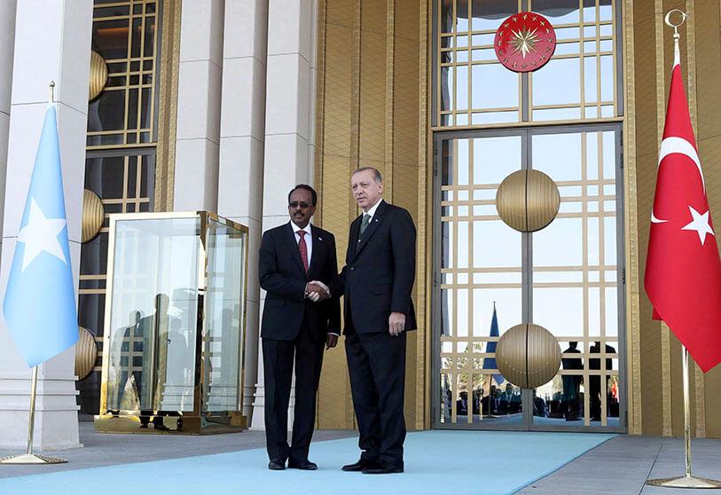 Erdogan supports Farmaajo in Somalia to penetrate Horn of Africa