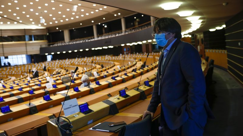 EU parliament strips Catalan separatist Puigdemont of immunity