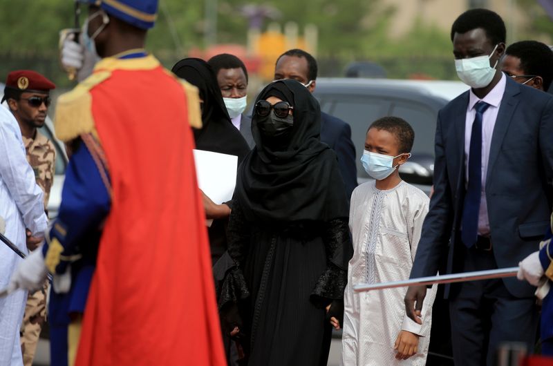 Thousands mourn Chad's Idriss Deby, rebels say their command hit by airstrike