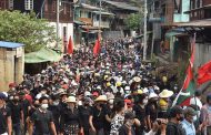 Thousands Rally Against Myanmar Junta, Calling for 'Spring Revolution'