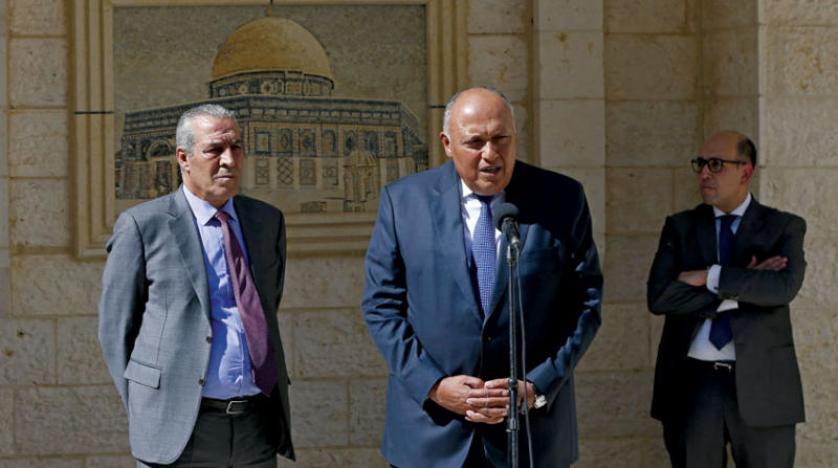 Egyptian FM Visits Amman, Ramallah to Ensure Ceasefire in Gaza