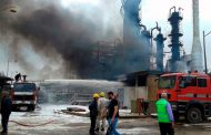 Fire hits refinery facility in war-torn Syria