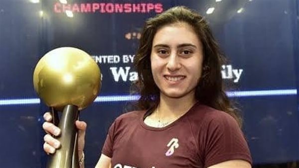 The undefeatable Nour El-Sherbiny, an Egyptian squash fighter