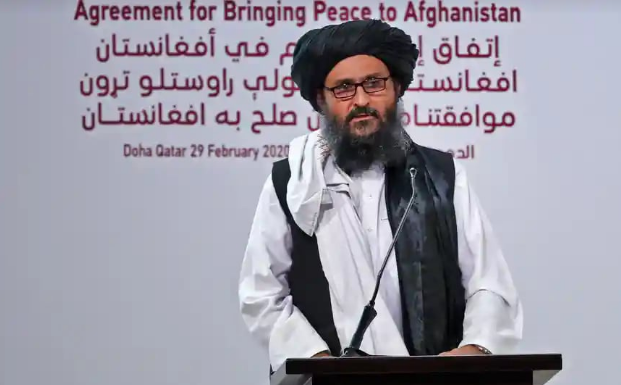 Top Taliban leader flies into Kabul for talks on setting up new Afghan regime