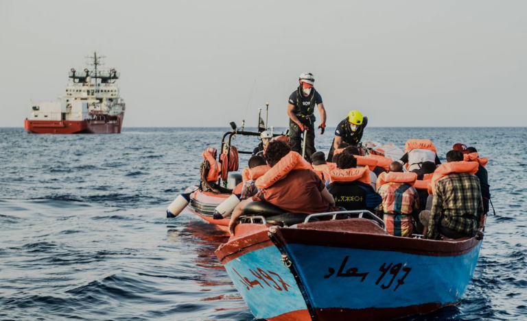 Dozens of migrants rescued in Mediterranean Sea operations