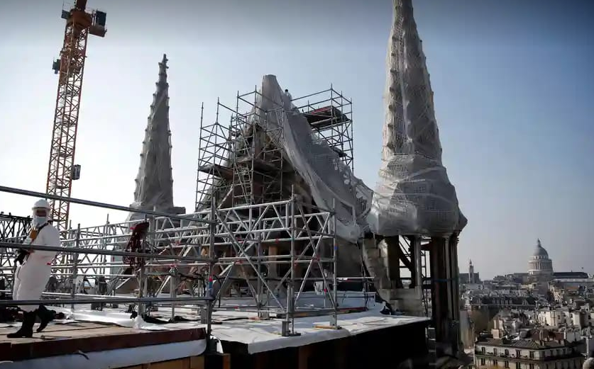 Notre Dame restoration ready to start as safety work completed