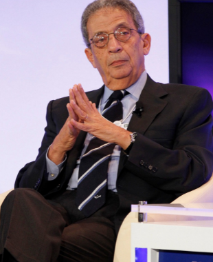 Amr Moussa is the new Chairman of the Board of Trustees of the International Peace Foundation, Interpeace