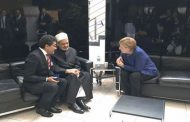 Al-Azhar’s grand imam meets Germany’s Merkel, condemns treatment of Rohingya in Myanmar