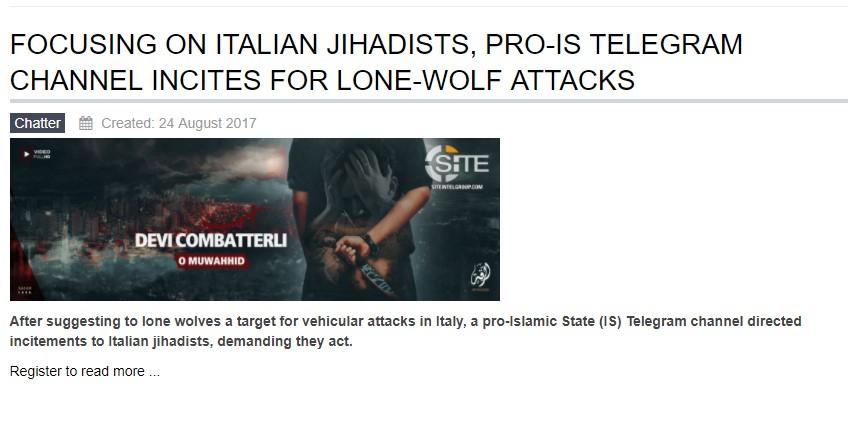 Why Italy has not yet suffered Islamist terrorism