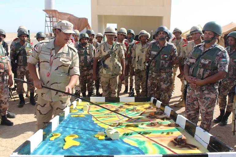 The continuation of the Egyptian-Jordanian military exercise Al-Aqaba 3