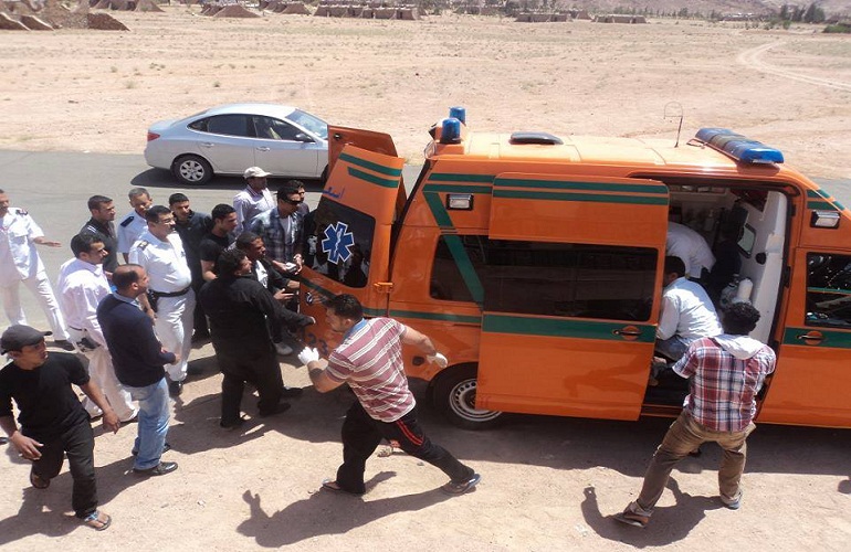 Terrorists are targeting the ambulance service cars