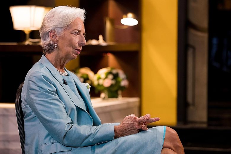 Global economy will grow faster in 2018.. “Christine Lagarde” said