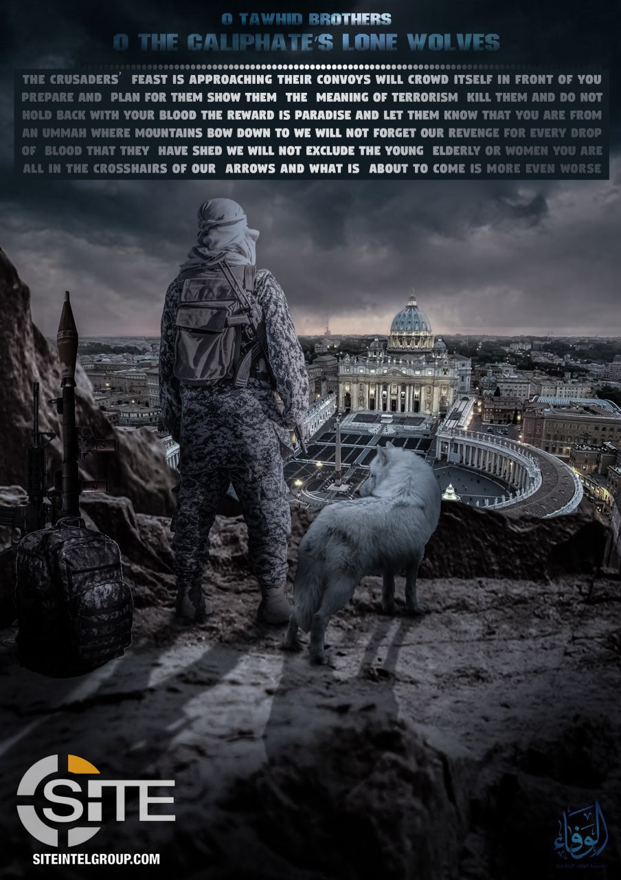 ISIS threaten “VATICAN”